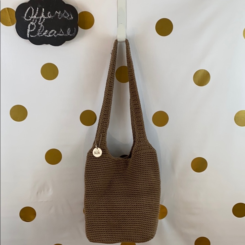 The Sak Crochet Shoulder Bag